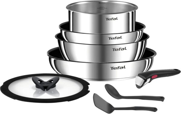 Tefal Ingenio Emotion - Set de Sartenes y Olla