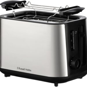 Tostadora Russell Hobbs, 6 niveles, acero inoxidable