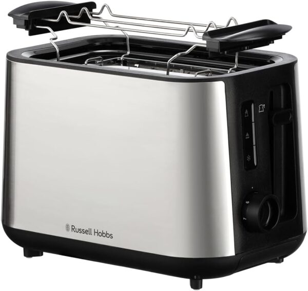 Tostadora Russell Hobbs, 6 niveles, acero inoxidable