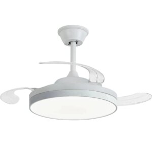 Ventilador de techo Narvi con luz LED