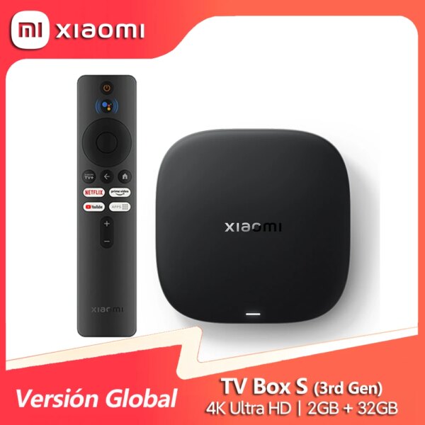 Xiaomi TV Box S 3ra Gen 4K