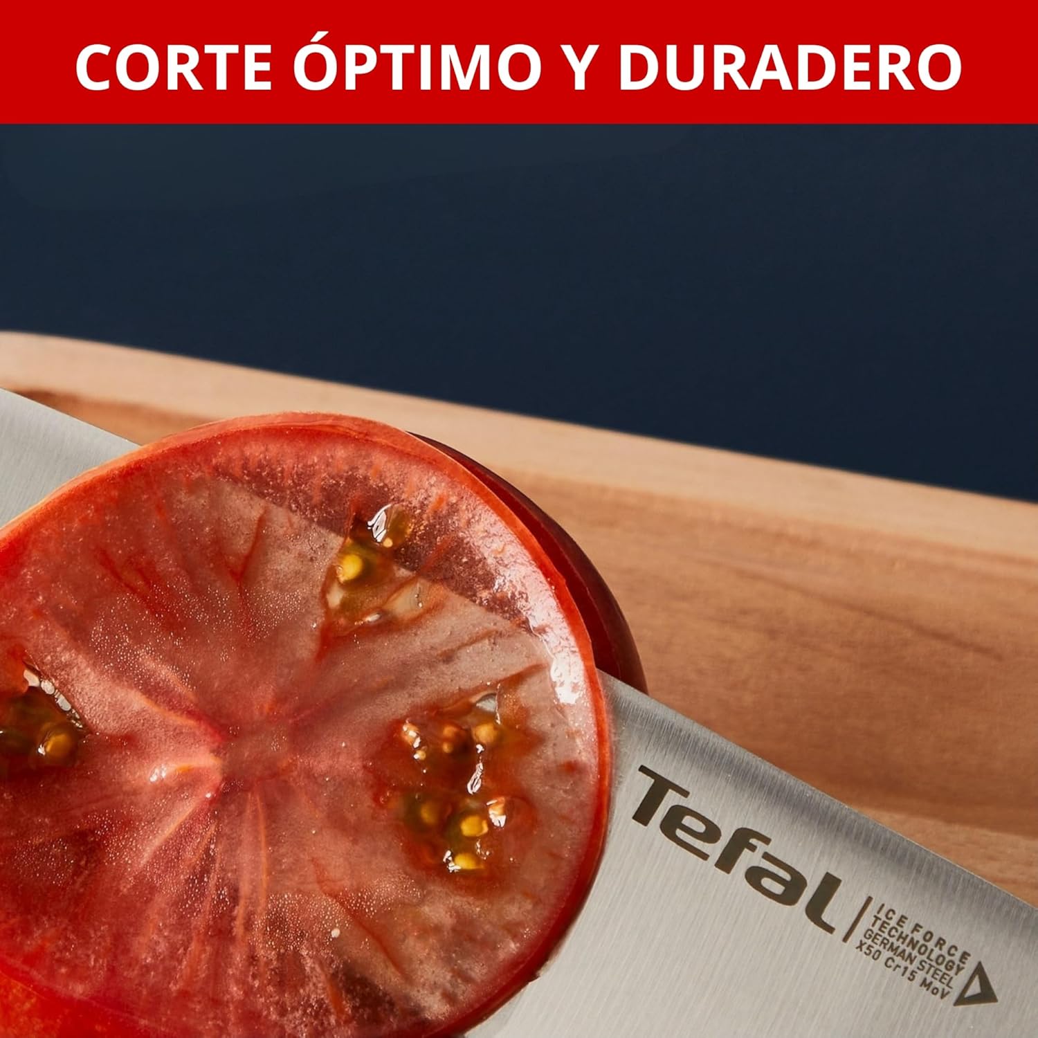¡Oferta! Cuchillo Chef Tefal Ice Force 20 cm