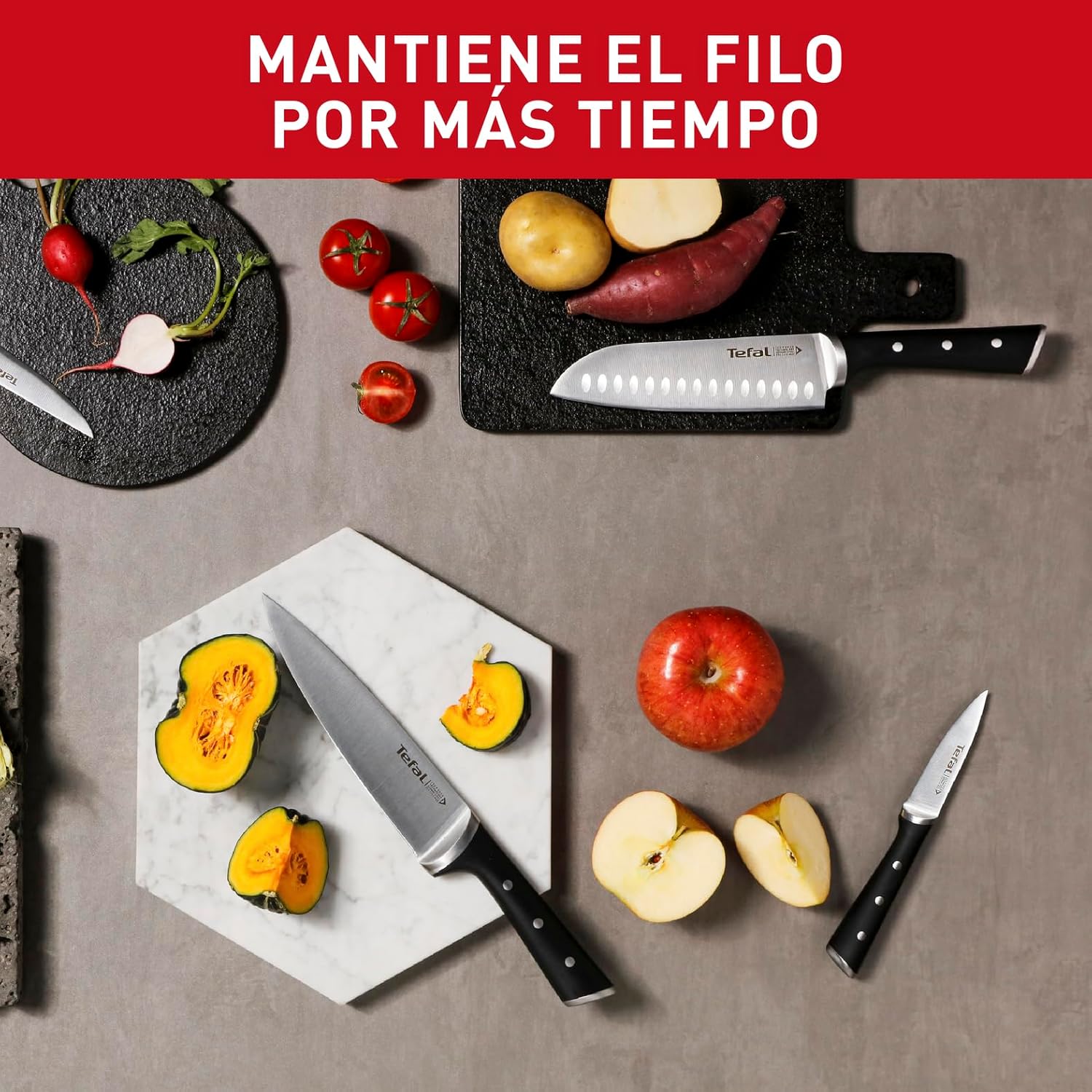 ¡Oferta! Cuchillo Chef Tefal Ice Force 20 cm