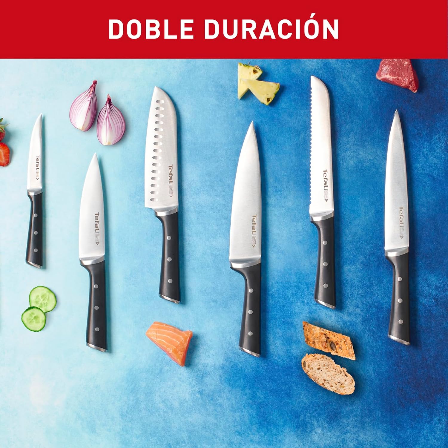 ¡Oferta! Cuchillo Chef Tefal Ice Force 20 cm